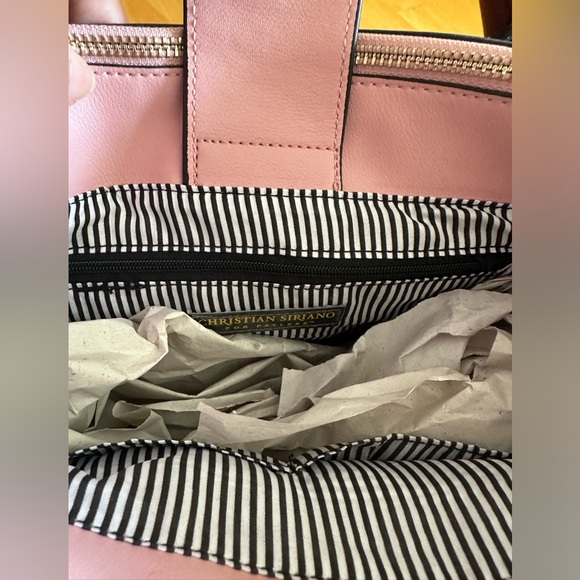 Christian Siriano for Payless Purse Handbag. NWT pink and burgundy. - Picture 4 of 8